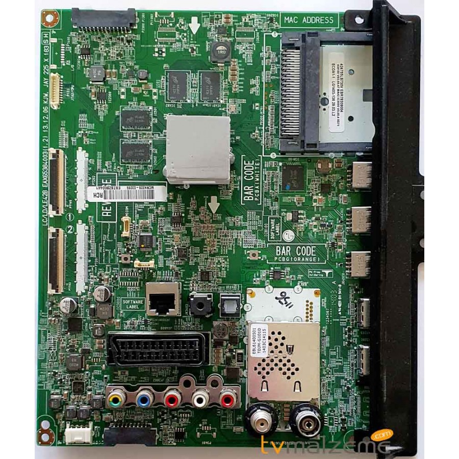 EBT62800441 ,EAX65384003-1.2 ,EBR78309004 ,LG 55LB730V ,47LB730V ,42LB730V ,ANAKART MAİN BOARD