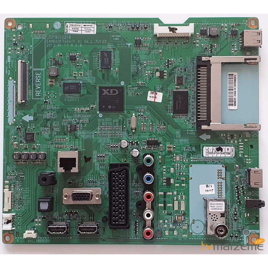 LG, 32LM3400, EBT62082674, EAX64317404 (1.0), ANAKART, MAIN BOARD