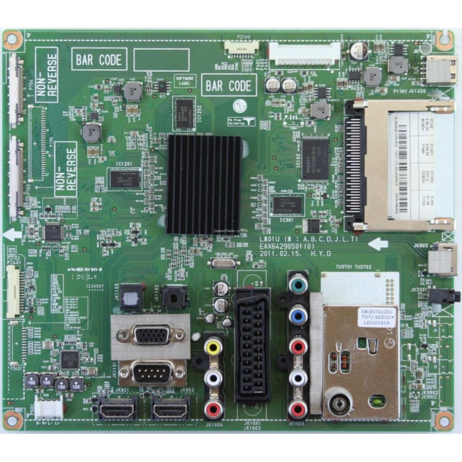 LG 42LW4500 47LW4500 EAX64290501-0 LC420EUF SDF2 MAİN BOARD ANAKART