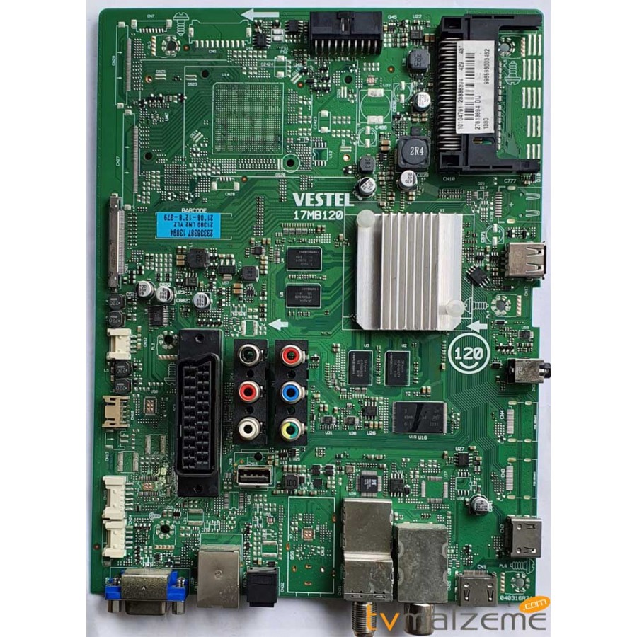 23336394 17MB120 PHİLİPS 43PUS6031 ANAKART  MAİN BOARD