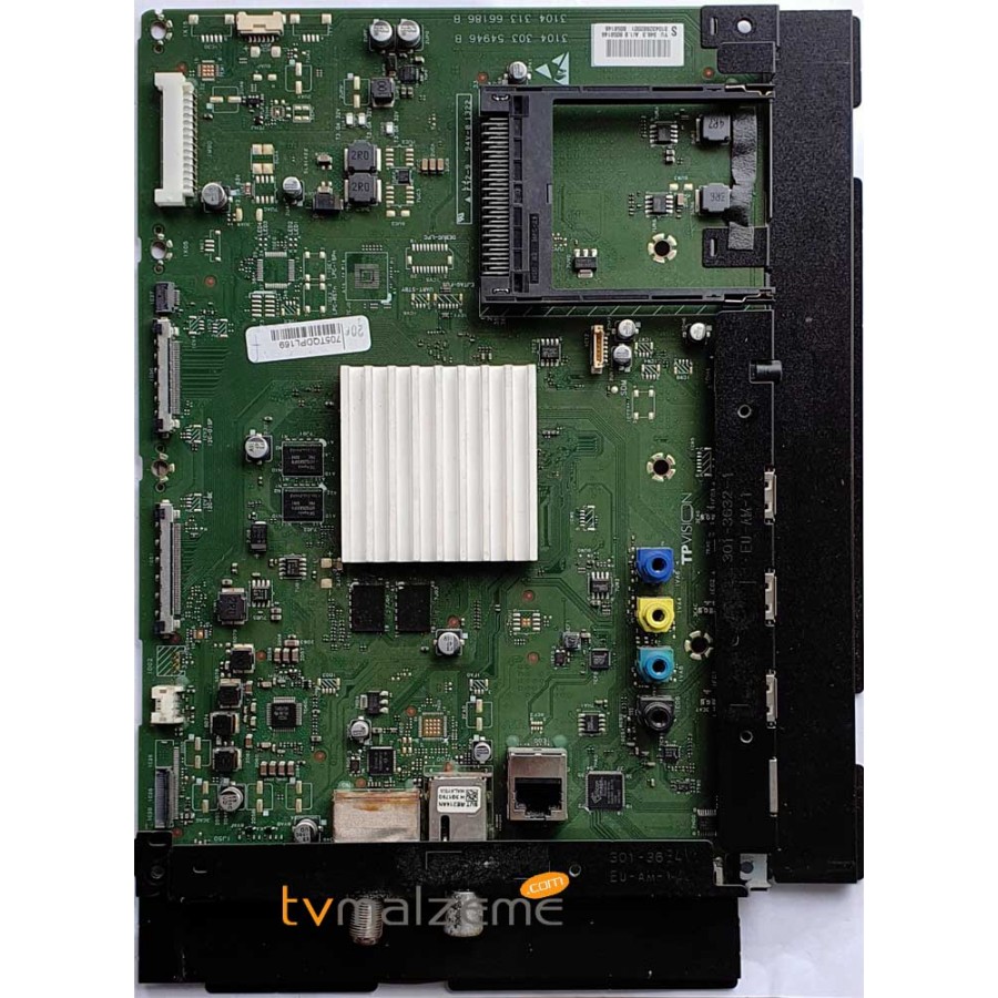 PHİLİPS 47PFL6198K-12 ,705310432882001 ,3104 313 66186 B ,3104 303 54946 B ,705TQDPL169 ,ANAKART ,MAİN BOARD