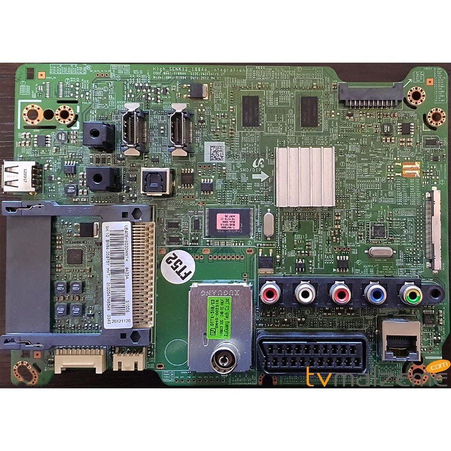 SAMSUNG UE40EH6030 BN94-05875Y BN41-01894A ANAKART MAİN BOARD SAMSUNG UE40EH6030 BN94-05875Y BN41-01894A ANAKART MAİN BOARD