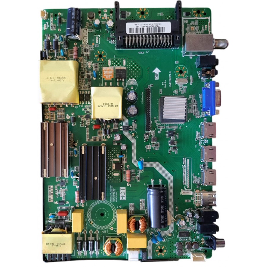 SHEEN SH49DLK08/0202 18AT008V1.0 LC490DUY-SHA1 ANAKART MAİN BOARD