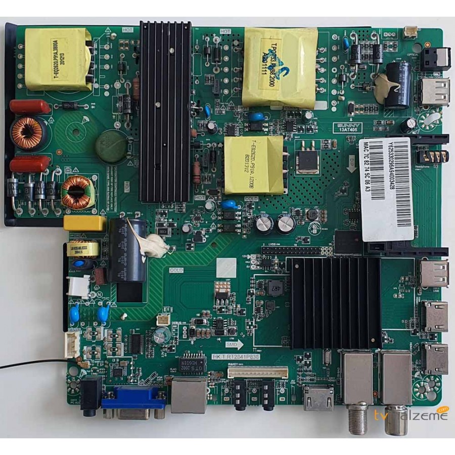 SUNNY SN49FAL27/0216 , 13AT405 ,HK T RT2841P838 ,HK.T.RT2841P838 ,ANAKART , MAİN BOARD