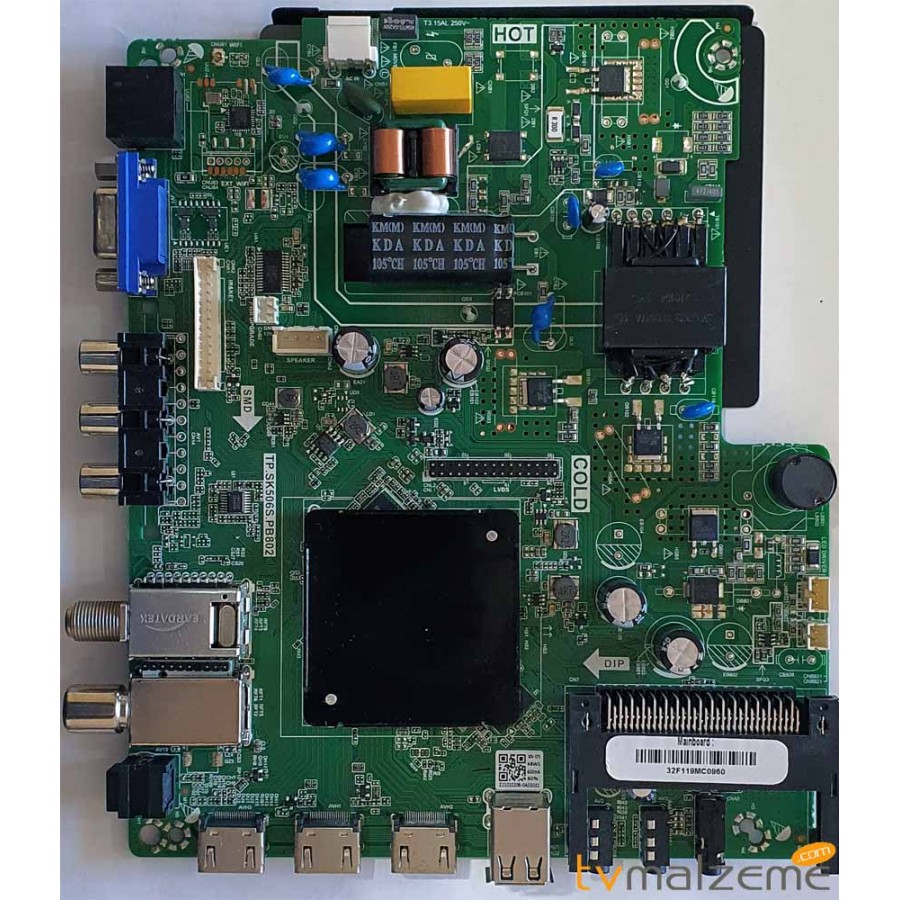 TP.SK506S.PB802 NORDMENDE NM32F151 32F119MC0960 ANAKART MAİN BOARD