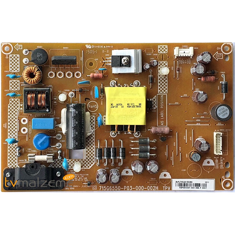 715G6550-P03-000-002H PLTVEL241XAM4 FSP320007 PHILIPS 32PFK4100-12 POWER BOARD ,BESLEME PSU