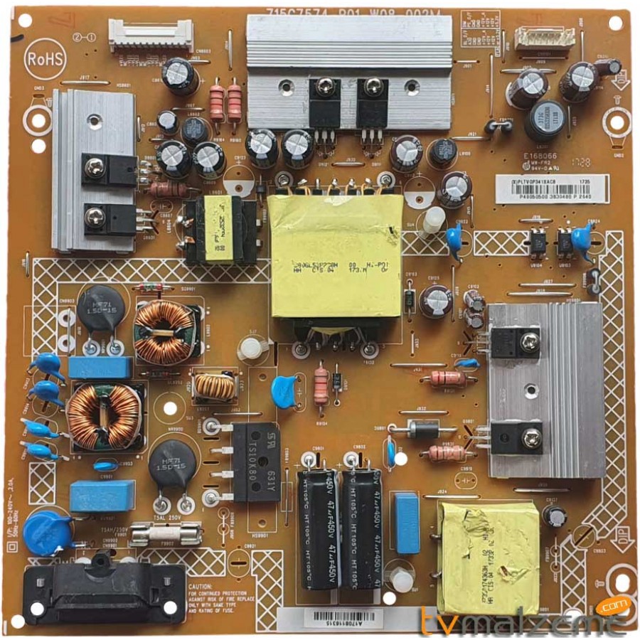715G7574-P01-W08-002M ,PLTVGP341XAC8 ,POWER BOARD ,POWER SUPPLY