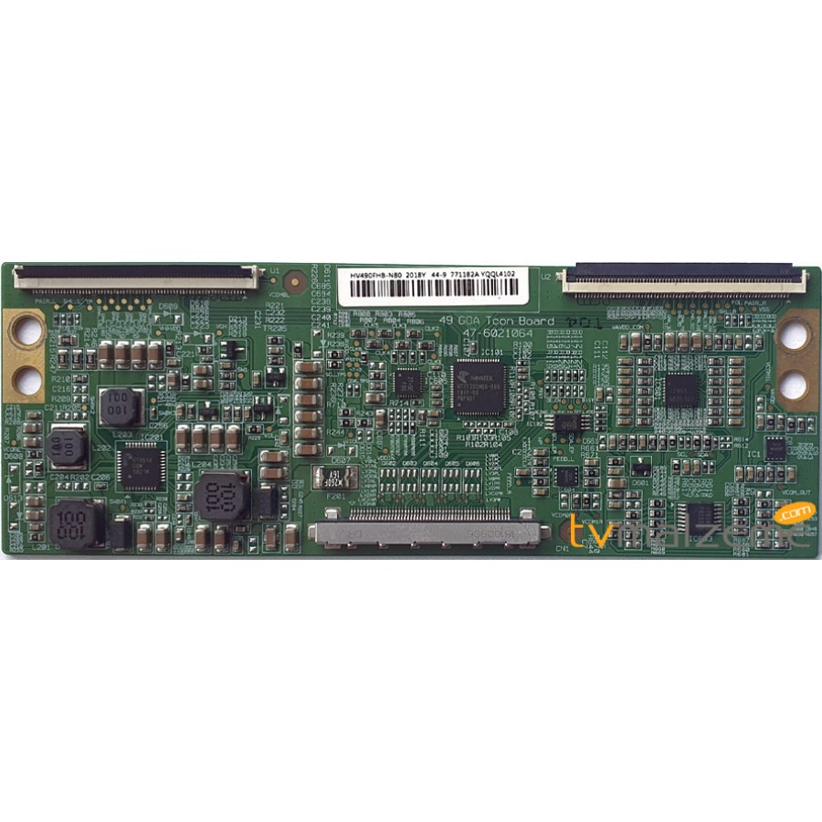 47-6021064, 49 GOA ,HV490FHB-N80, T-CON BOARD 49 G0A