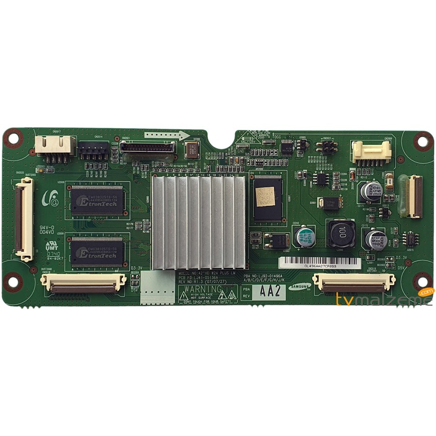 LJ41-05136A , LJ92-01496A , SAMSUNG ,PS42C91H , PS42Q92H LOGIC BOARD LJ41-05136A , LJ92-01496A , SAMSUNG ,PS42C91H , PS42Q92H LOGIC BOARD